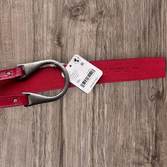 NWT Free People Rising Sun Hip Belt in Cherry Pie - Picture 6 of 6